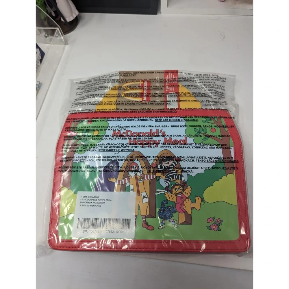Loungefly‎ McDonald's Happy Meal Figural Notebook NEW
